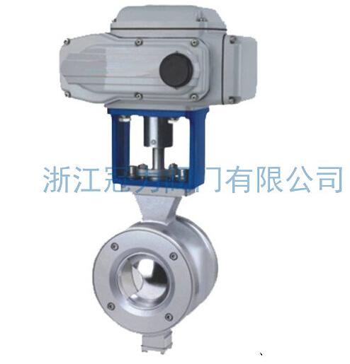 电动V型球阀